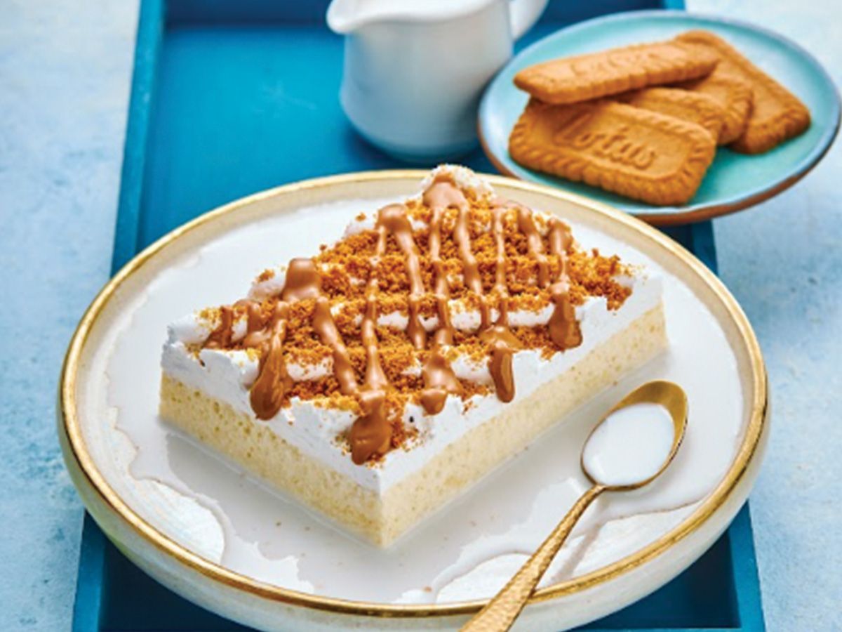 قشطوطة أرز بلبن لوتس