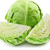 Luxury white cabbage for salad